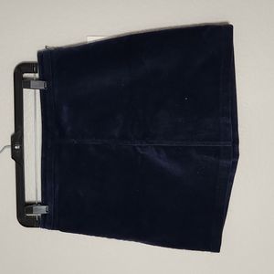 Forever 21 - Navy Blue Suade Skirt